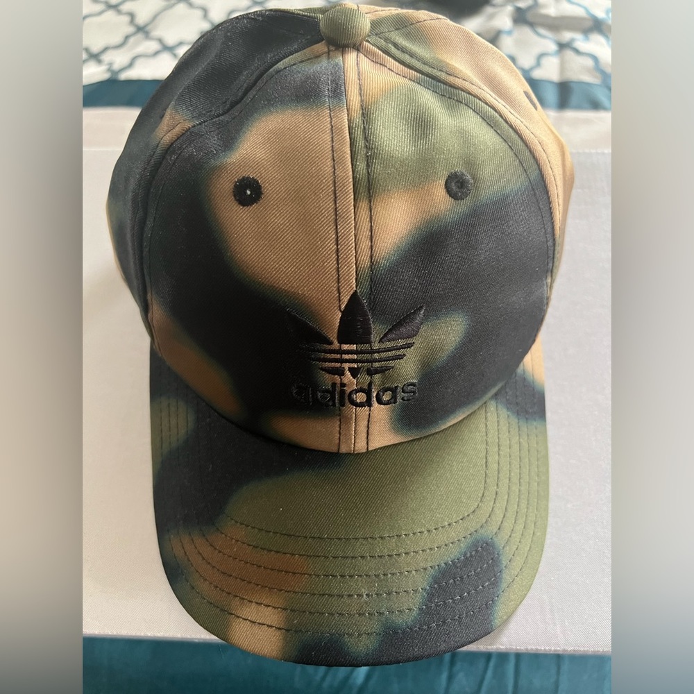 Adidas RELAXED BLUR CAMO STRAP-BACK HAT